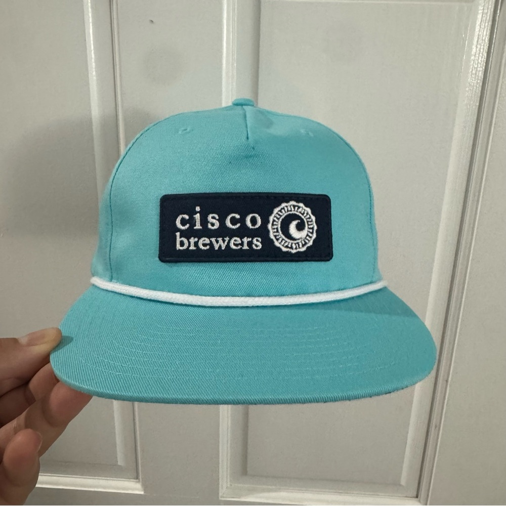 NWT CISCO BREWERY RECTANGLE PATCH MAP BRIM HAT - Picture 3 of 8